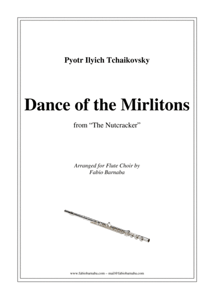 Dance of the Mirlitons from "The Nutcracker" - for Flute Choir image number null