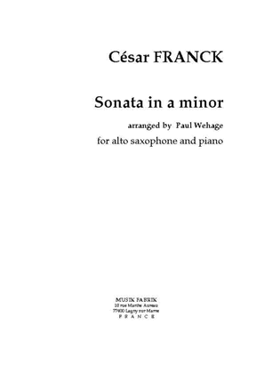 Book cover for Sonate en La Majeur