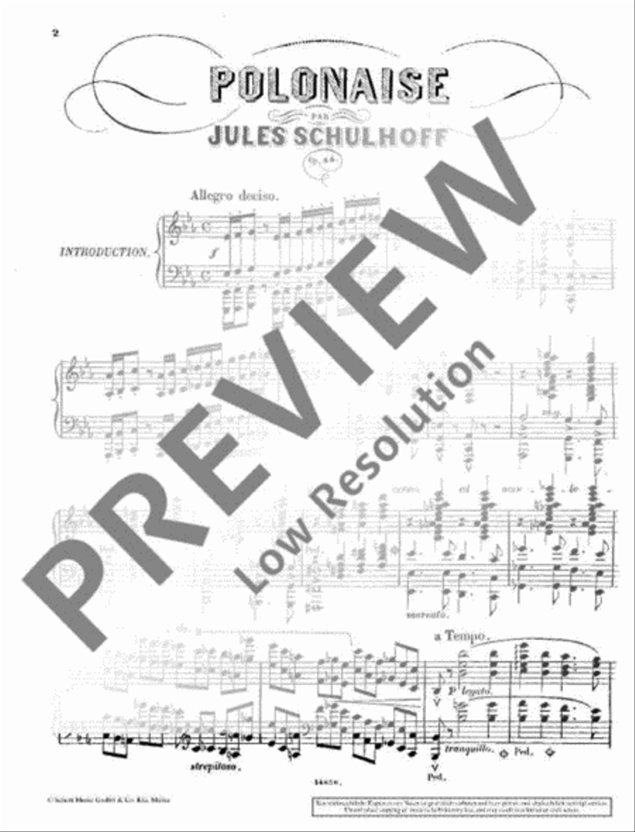 Polonaise Polonaise Piano Solo scores gallery preview page 3