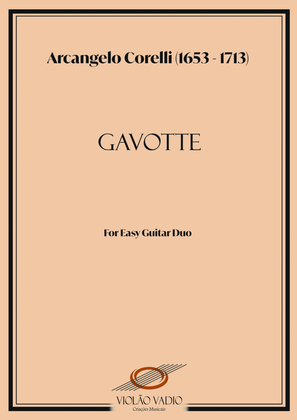 Gavotte (Easy guitar duo)