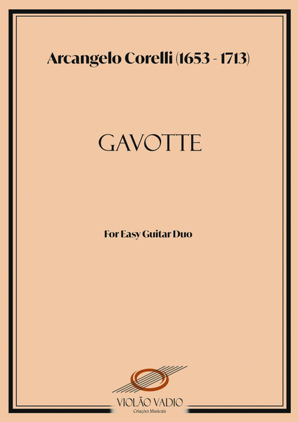 Gavotte (Easy guitar duo) image number null