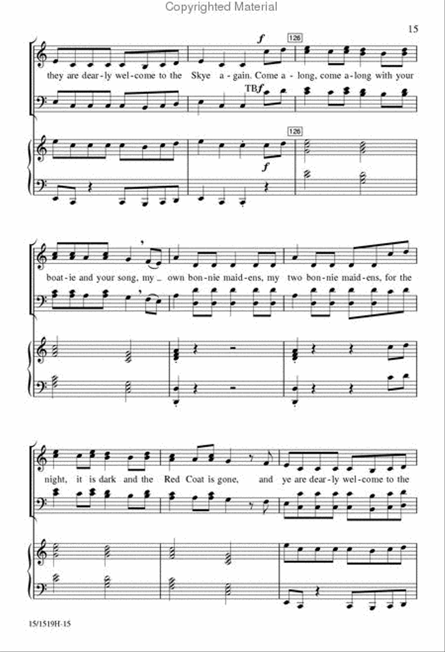 A Scottish Tribute A Scottish Tribute 4-Part scores gallery preview page 14