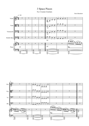 3 Space Pieces for Open String Orchestra and Piano
