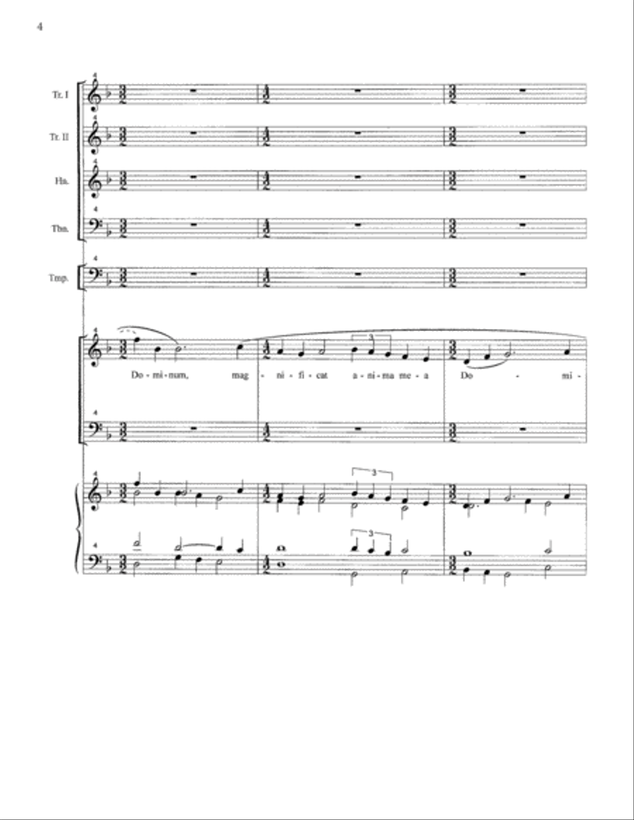 Magnificat on the Fifth Tone Choir scores gallery preview page 3