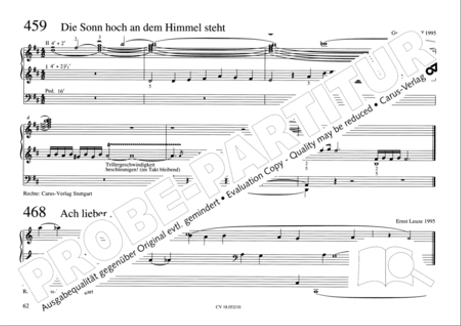 Esslinger Orgelbuch, Bd. I: Intonationen Organ Solo scores gallery preview page 79