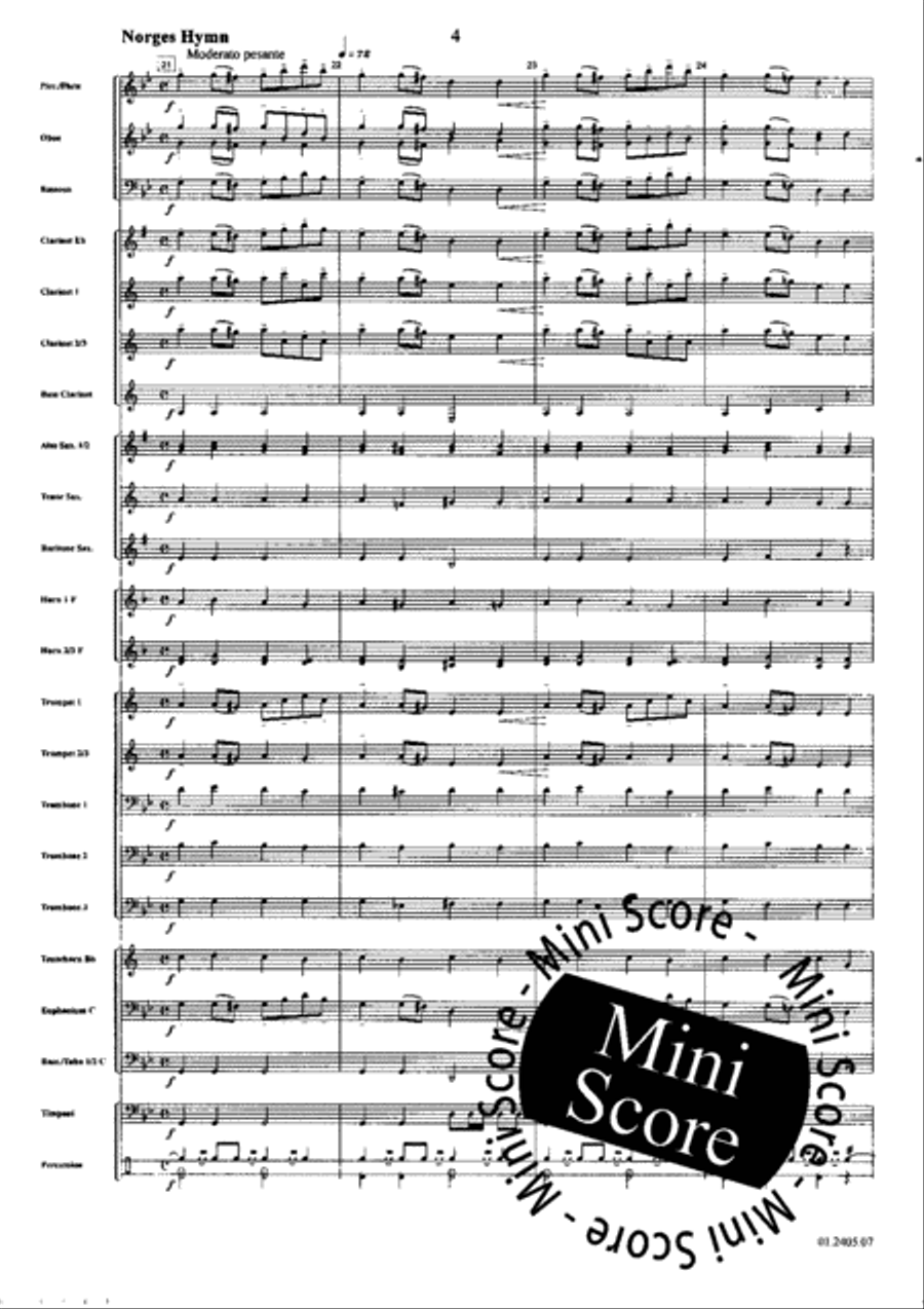 Telemark Fantasy Concert Band scores gallery preview page 10