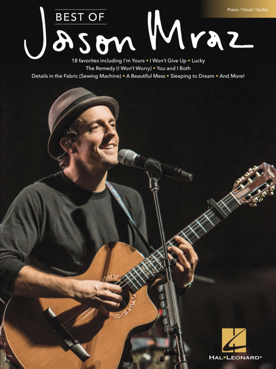 Best of Jason Mraz Piano, Vocal, Guitar scores gallery preview page 1