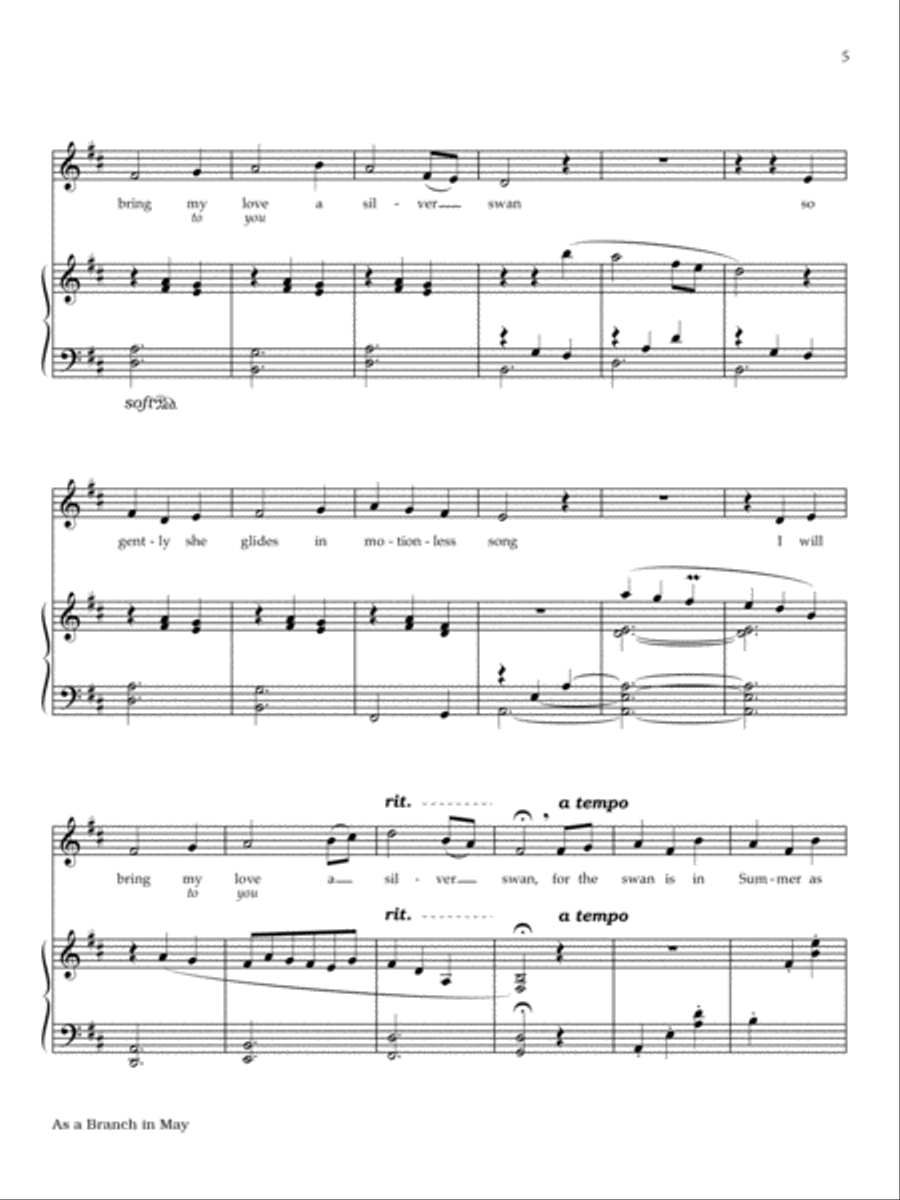 As a Branch in May As a Branch in May Piano scores gallery preview page 3