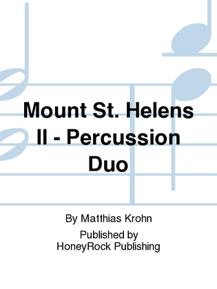 Mount St. Helens II - Percussion Duo