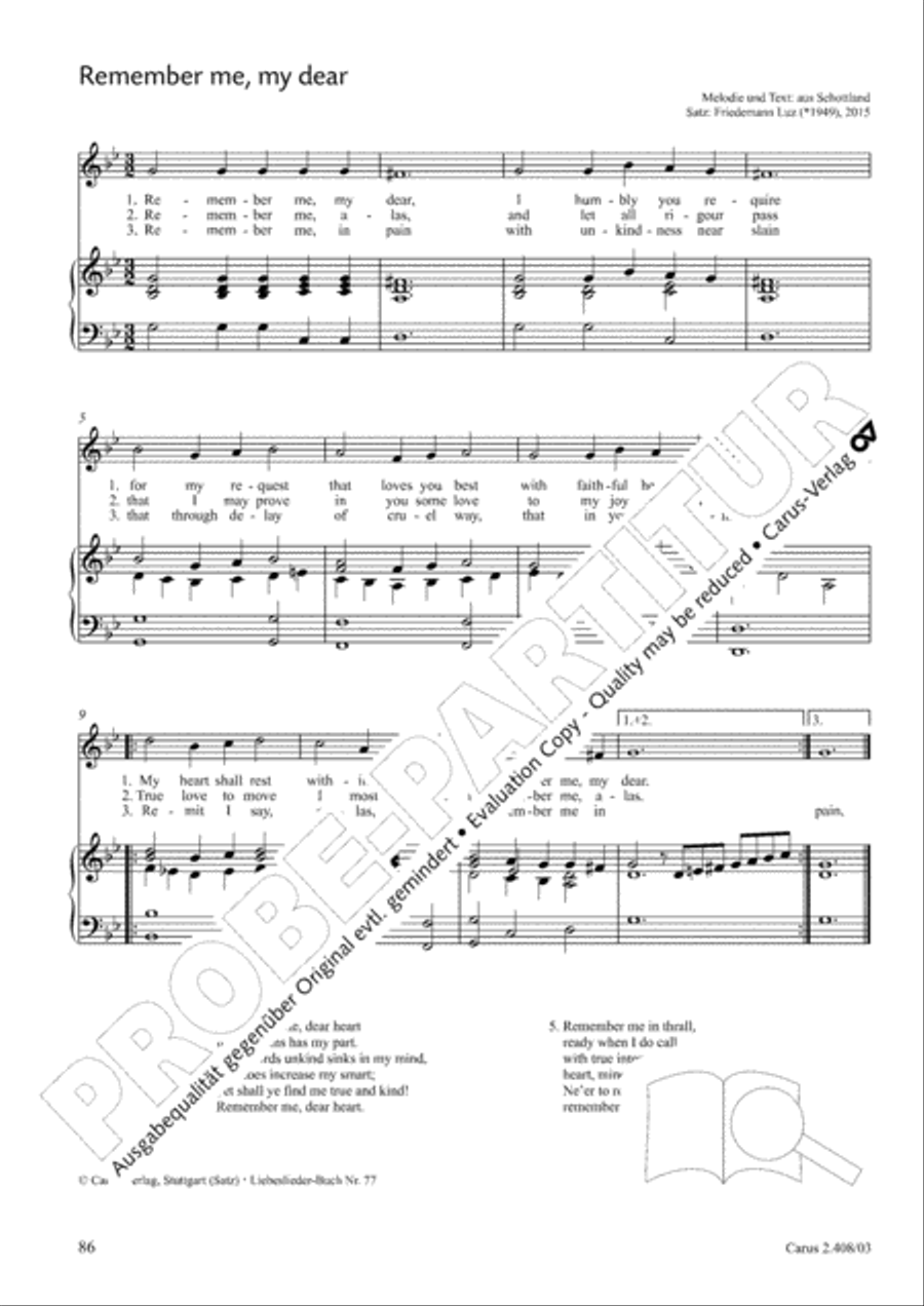 Love songs. Collection for voice & piano. 80 arrangements for weddings and celebrations Voice scores gallery preview page 63