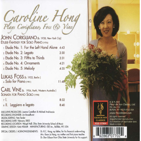 Caroline Hong; Piano