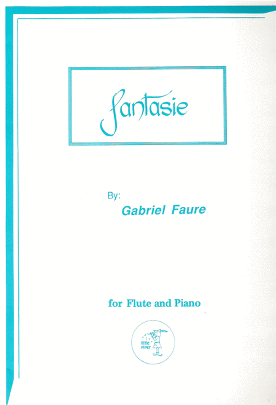 Fantasie Flute Solo scores gallery preview page 1