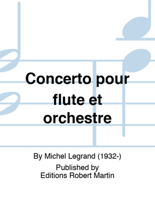 Concerto pour flute et orchestre