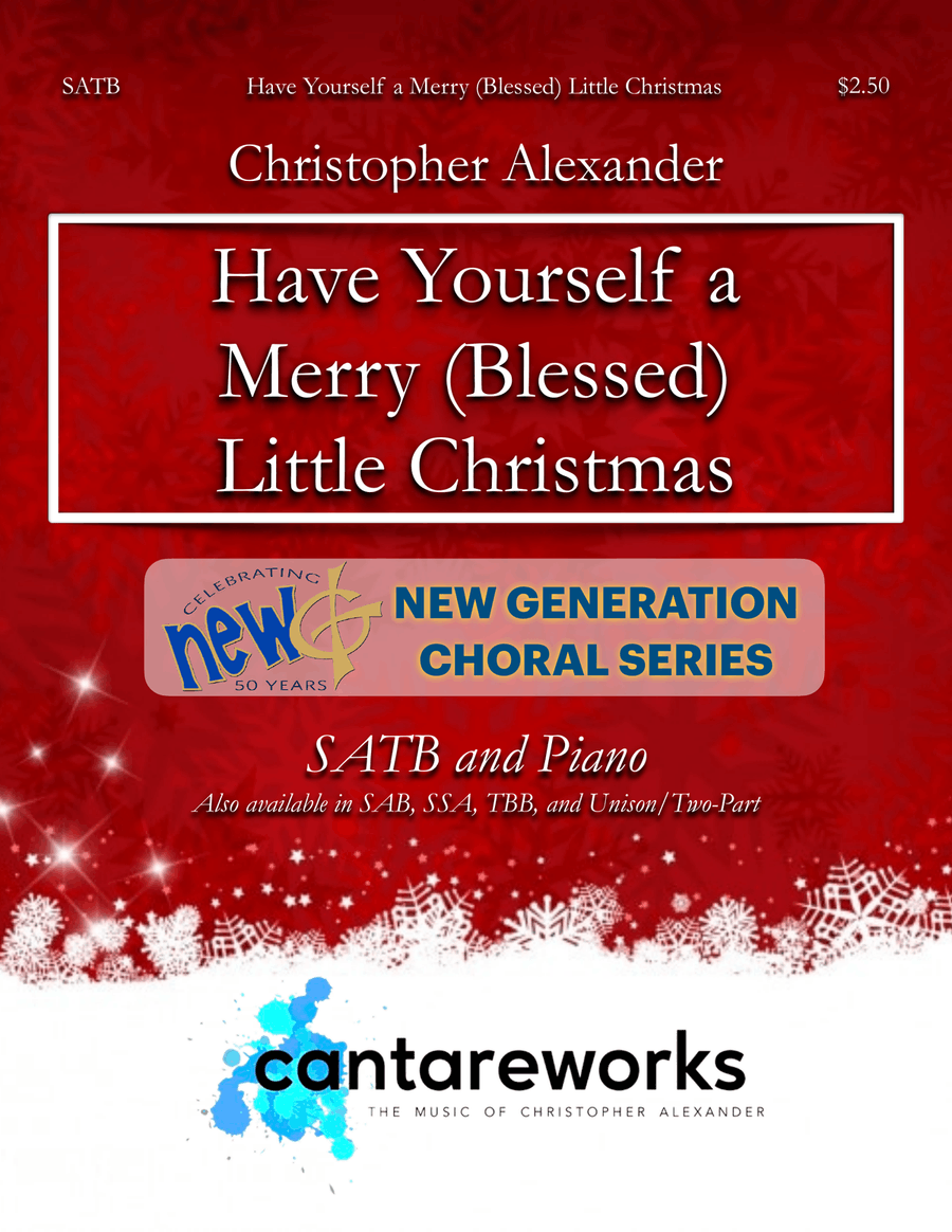Have Yourself A Merry Little Christmas 4-Part scores gallery preview page 1