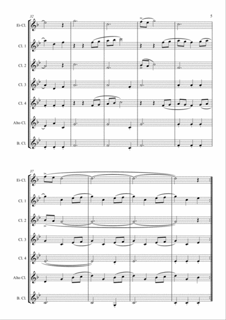 Game Of Thrones Woodwind Ensemble scores gallery preview page 5