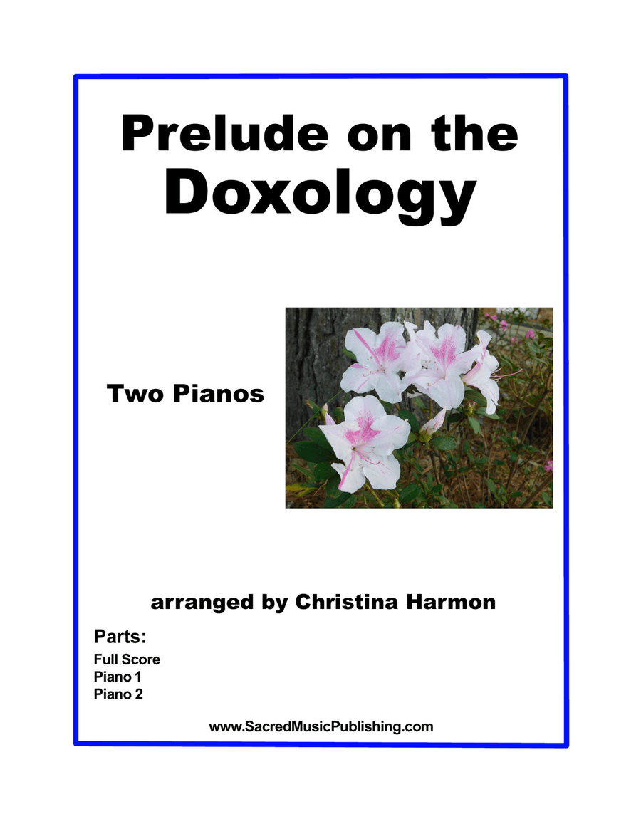 Prelude on the Doxology for Two Pianos 2 Pianos, 4-Hands scores gallery preview page 1