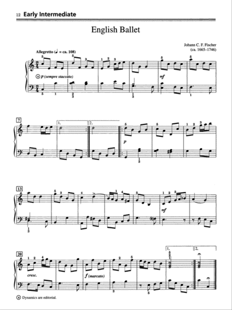 Essential Keyboard Repertoire, Volume 6 Piano Method scores gallery preview page 3