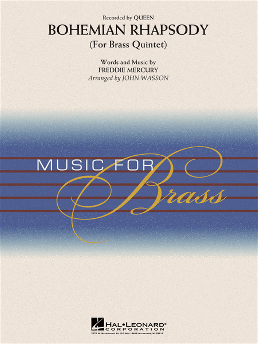 Bohemian Rhapsody Bohemian Rhapsody Brass Quintet scores gallery preview page 1