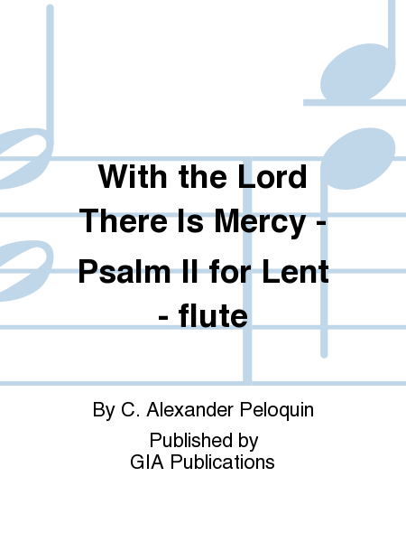 With the Lord There Is Mercy - Instrument edition