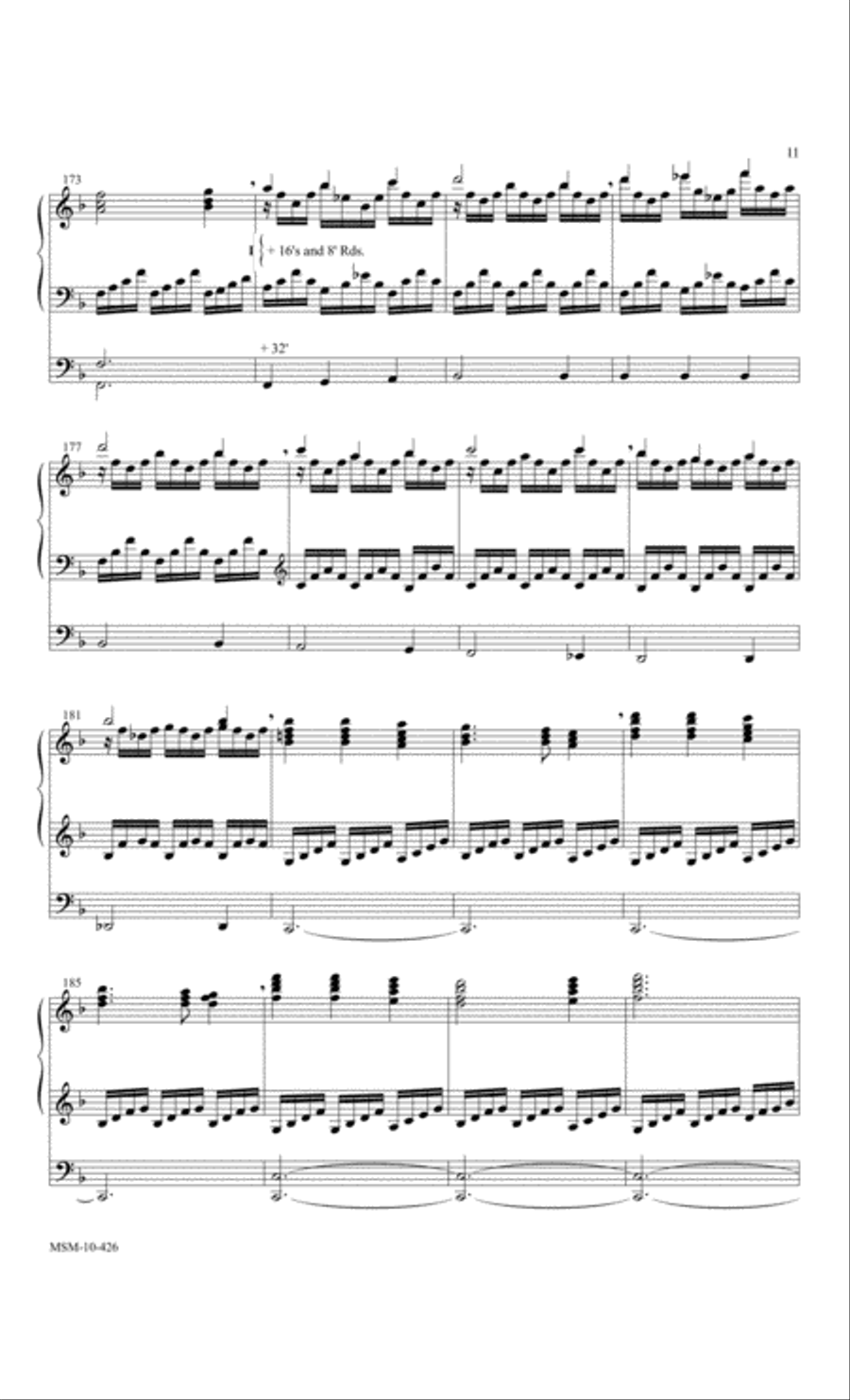 In Thee Is Gladness Organ scores gallery preview page 6