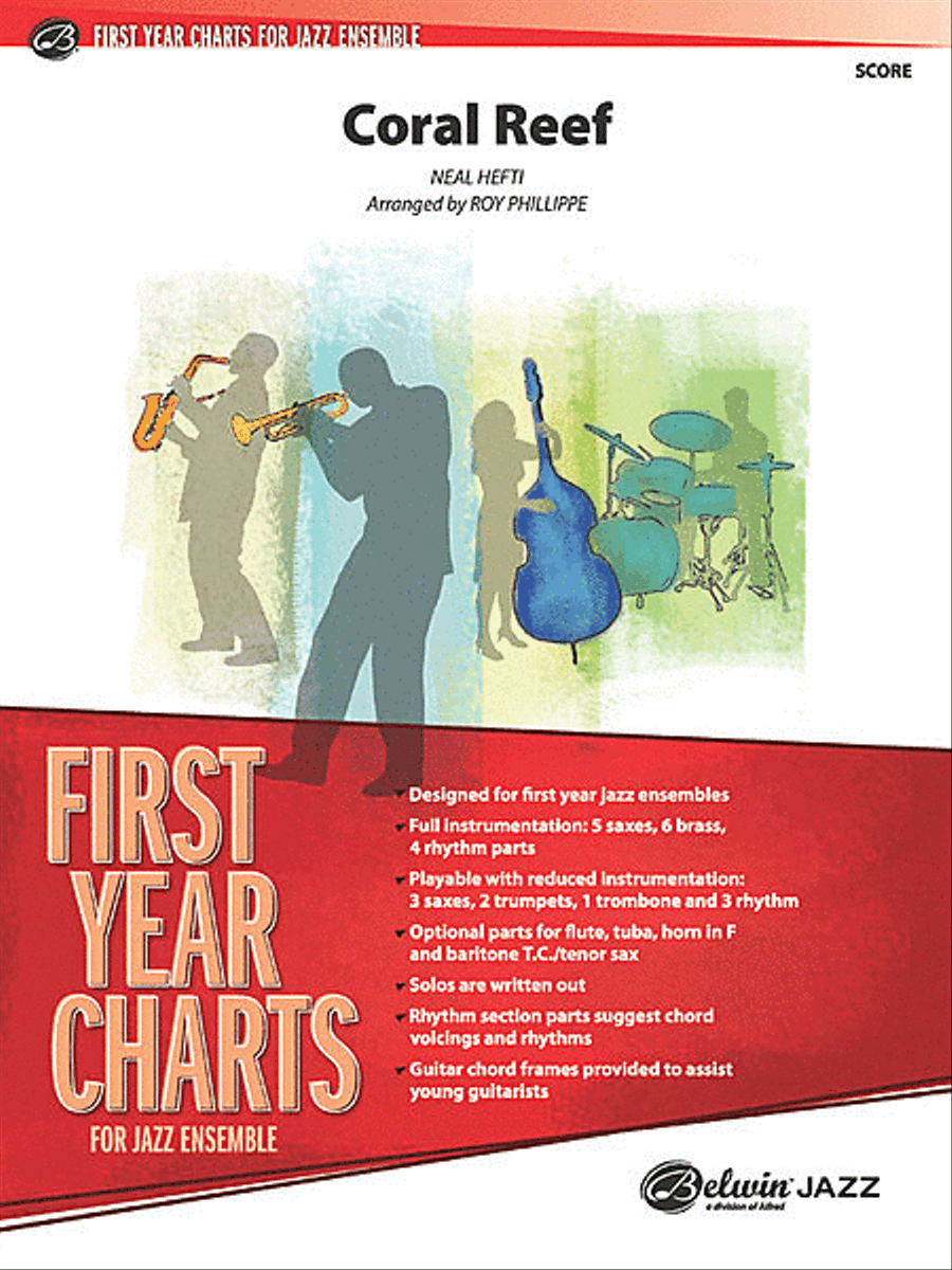 Coral Reef Jazz Ensemble scores gallery preview page 1