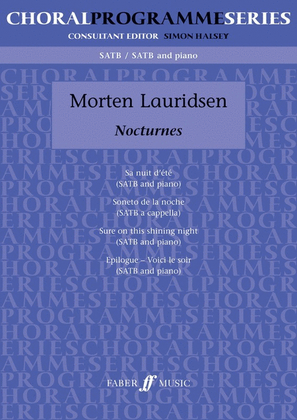 Book cover for Nocturnes Satb