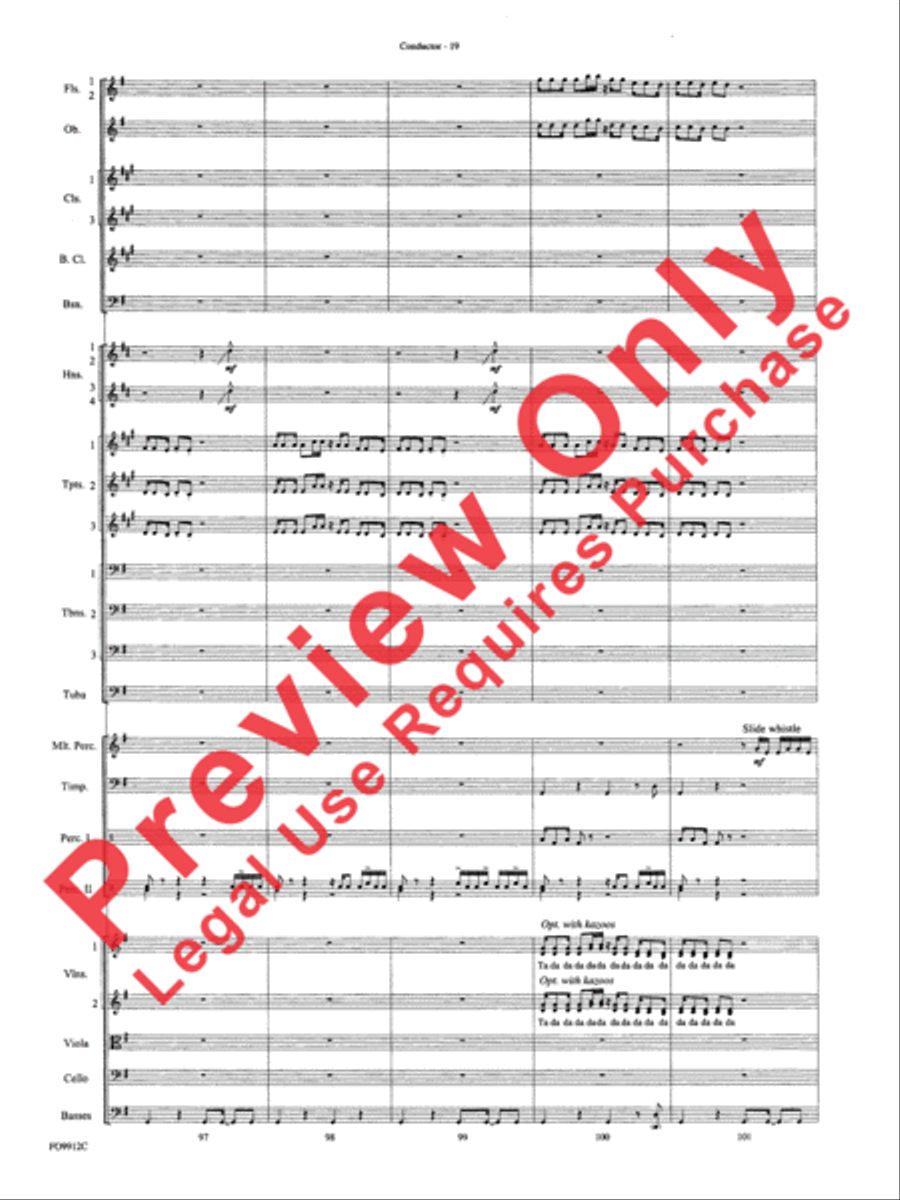 Selections from Star Wars: Episode I The Phantom Menace Full Orchestra scores gallery preview page 65