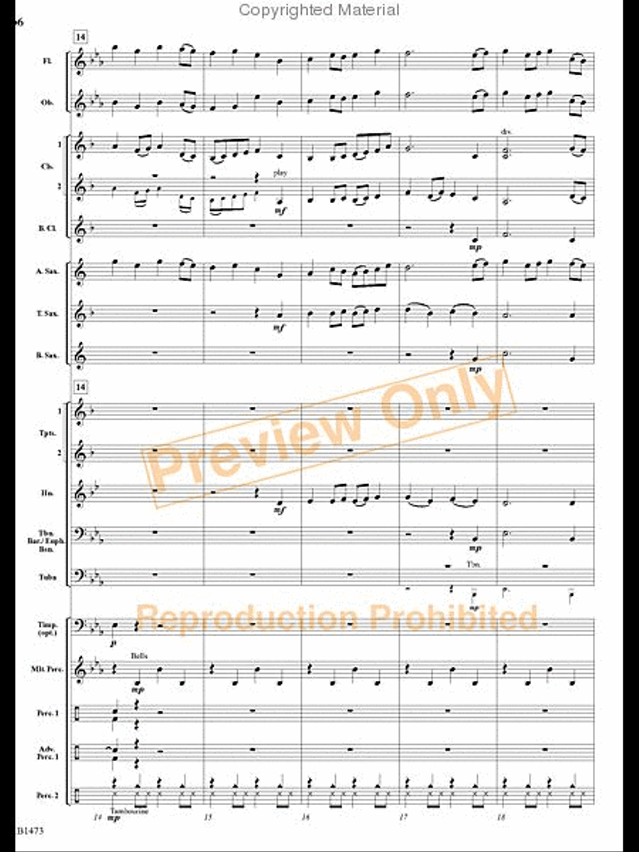 Antiphon Antiphon Concert Band scores gallery preview page 5