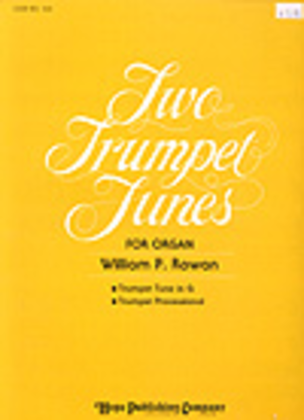 Book cover for Two Trumpet Tunes