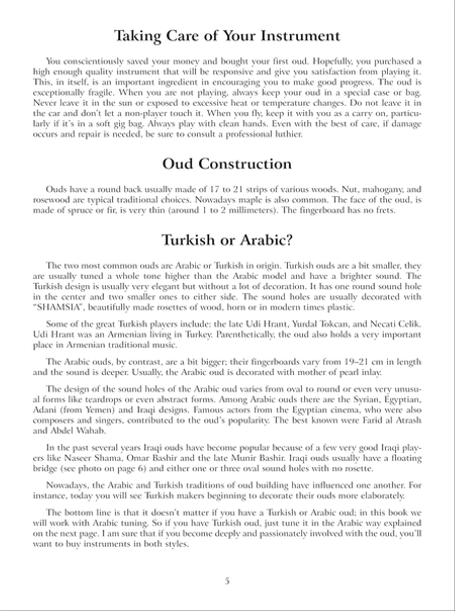 Basics of Oud DVD, VHS & More scores gallery preview page 6