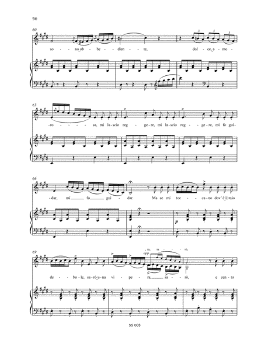 Una voce poco fa Una voce poco fa Voice scores gallery preview page 5