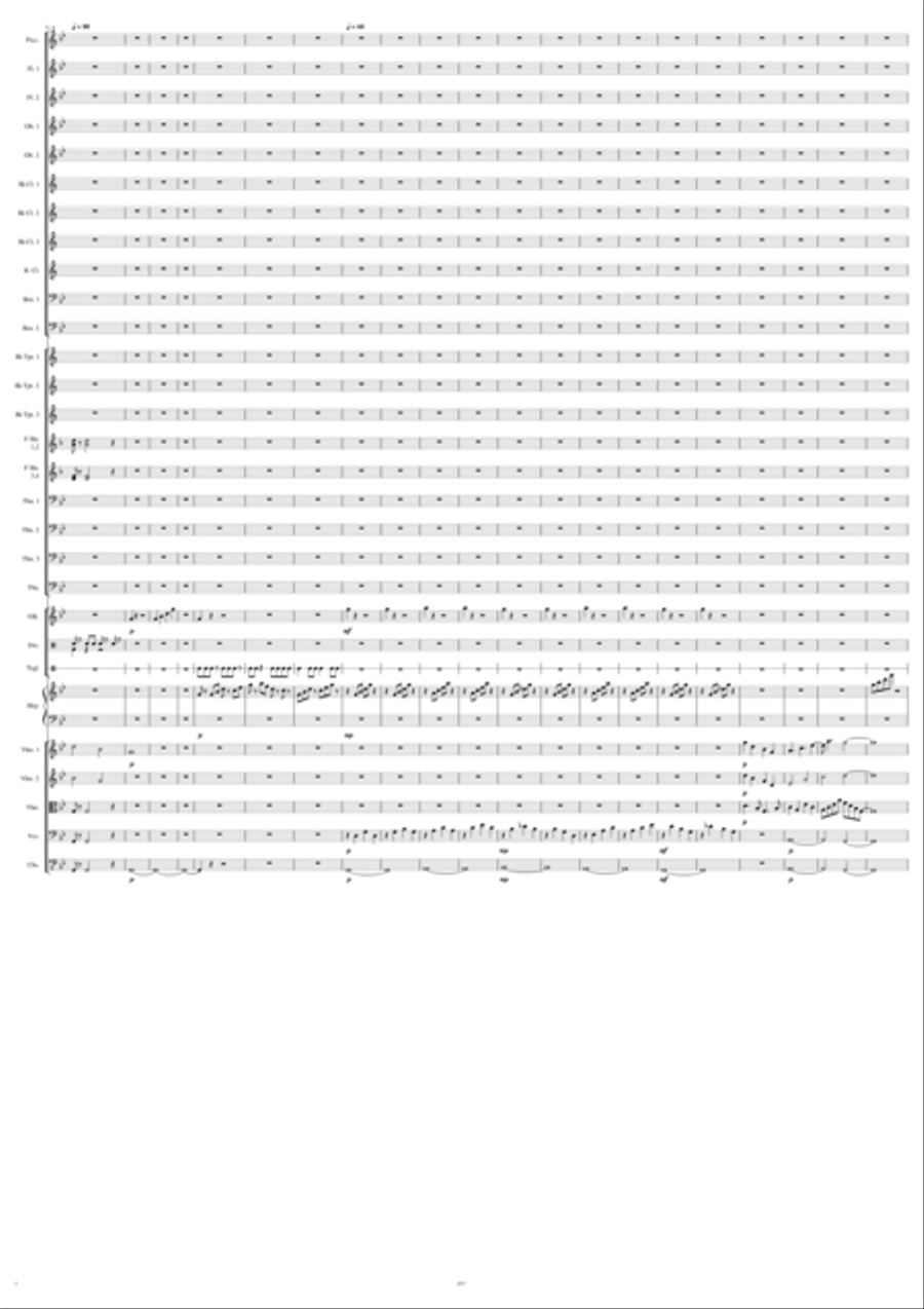 Poveglia Full Orchestra scores gallery preview page 4