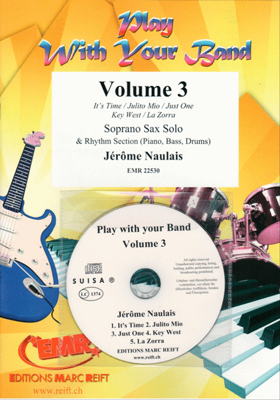 Play With Your Band Volume 3 Soprano Saxophone scores gallery preview page 1