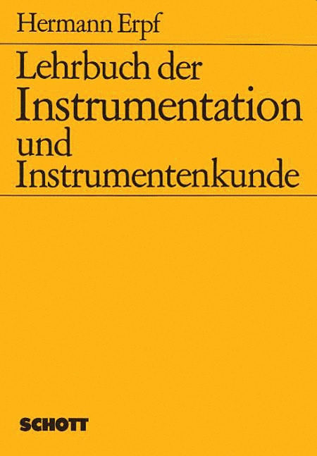 Lehrbuch Des Instrumentation