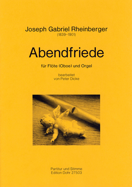 Abendfriede op. 156, Nr. 10 (für Flöte und Orgel)