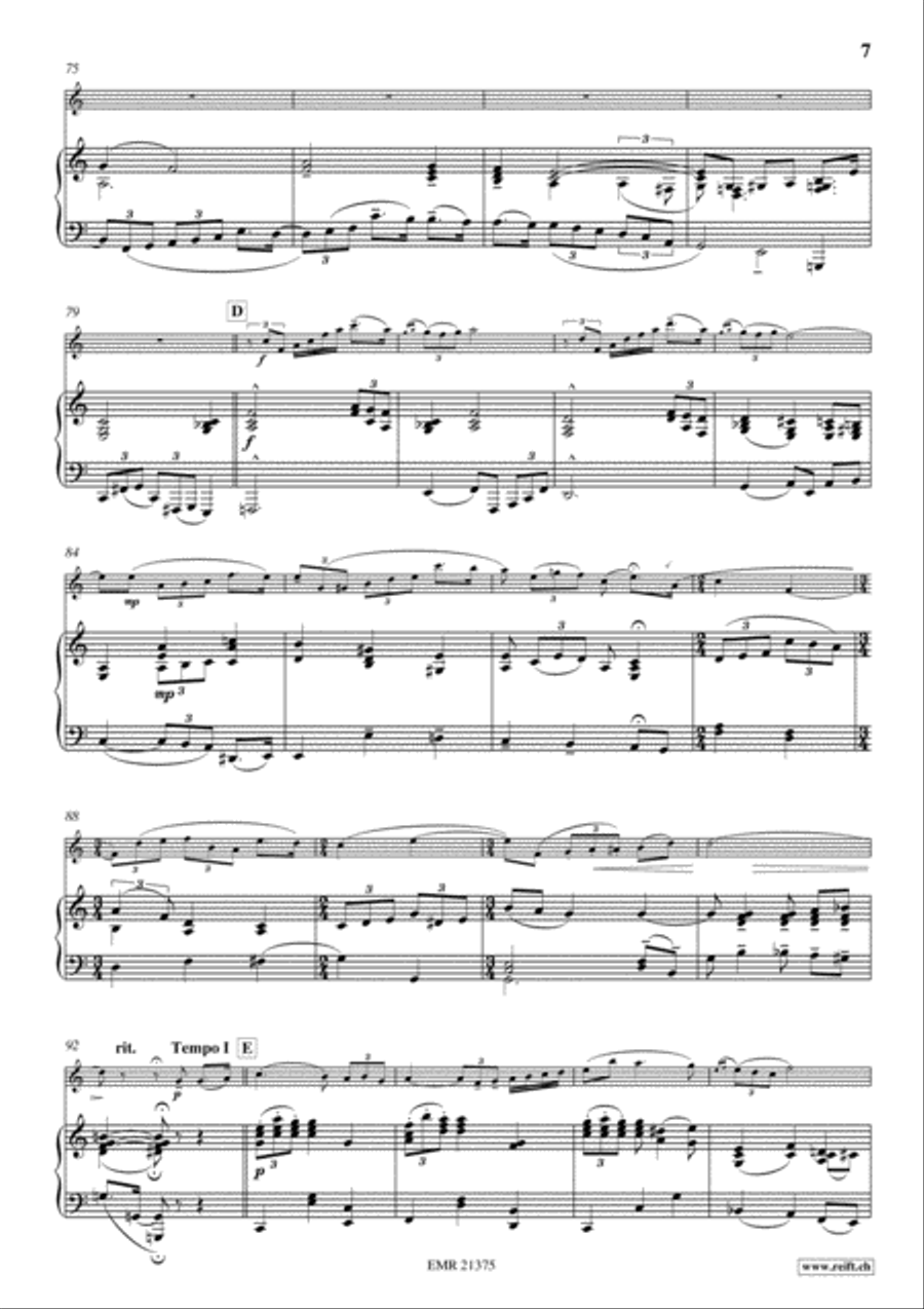 Concerto No. 4 Alto Recorder scores gallery preview page 7