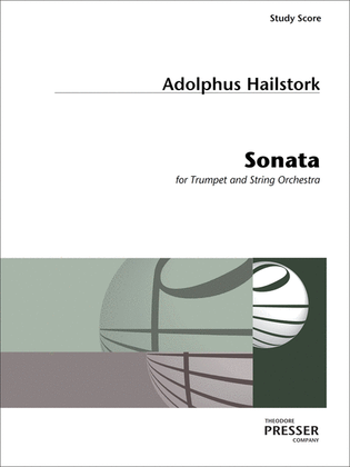 Book cover for Sonata for Trumpet and String Orchestra