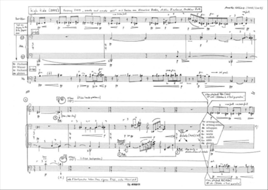 high tide- wende und wende zeit Clarinet scores gallery preview page 2