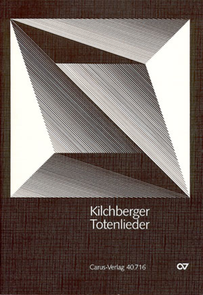 Book cover for Kilchberger Totenlieder fur Frauenchor