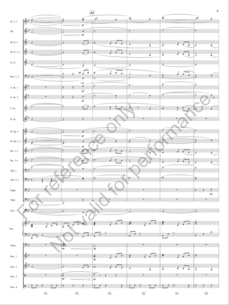 How Sweet The Sound How Sweet The Sound Concert Band scores gallery preview page 10