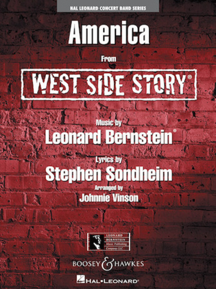 Book cover for America (from West Side Story)