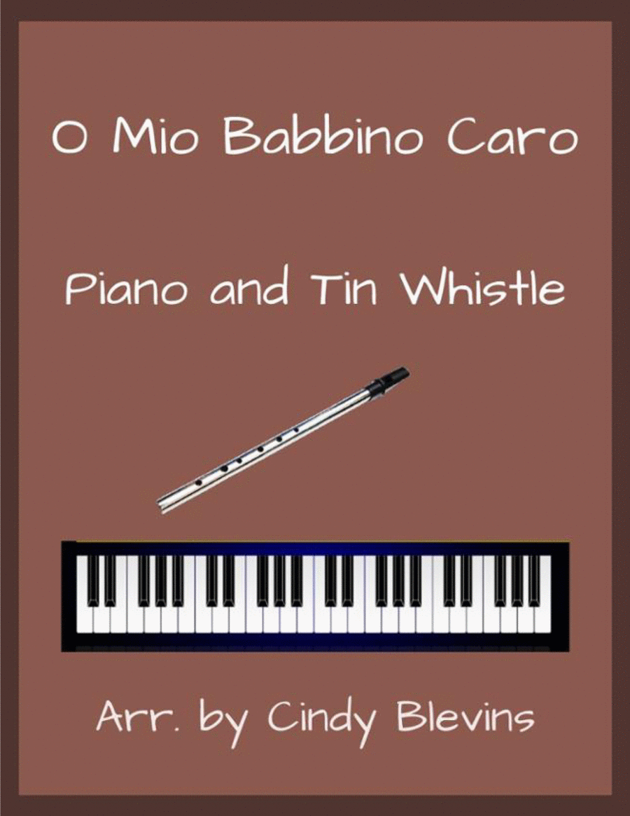 O Mio Babbino Caro, Piano and Tin Whistle (D) image number null