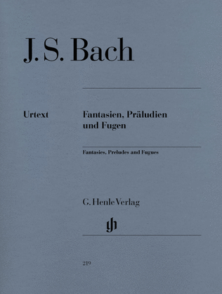 Book cover for Fantasies, Preludes and Fugues