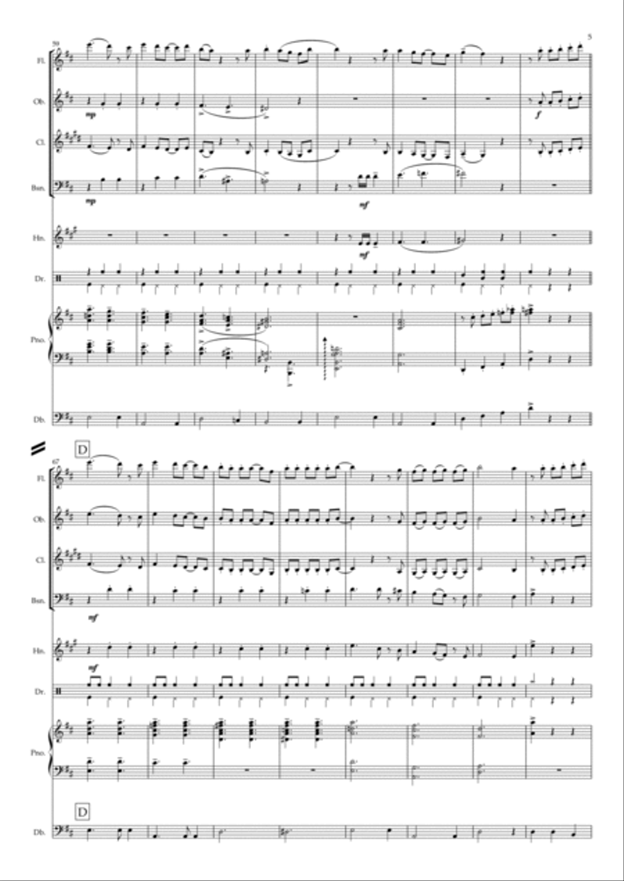 La Flor De La Canela La Flor De La Canela Bassoon scores gallery preview page 5