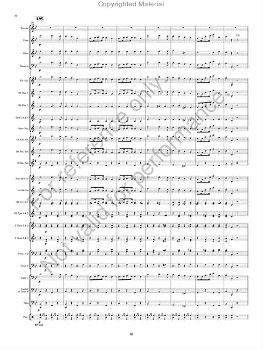 The Pirates of Penzance The Pirates of Penzance Concert Band scores gallery preview page 31