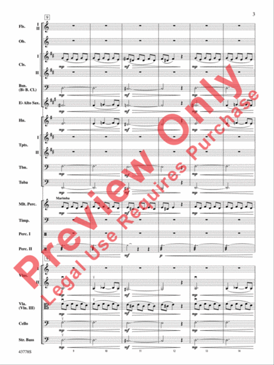 Godzilla Full Orchestra scores gallery preview page 4