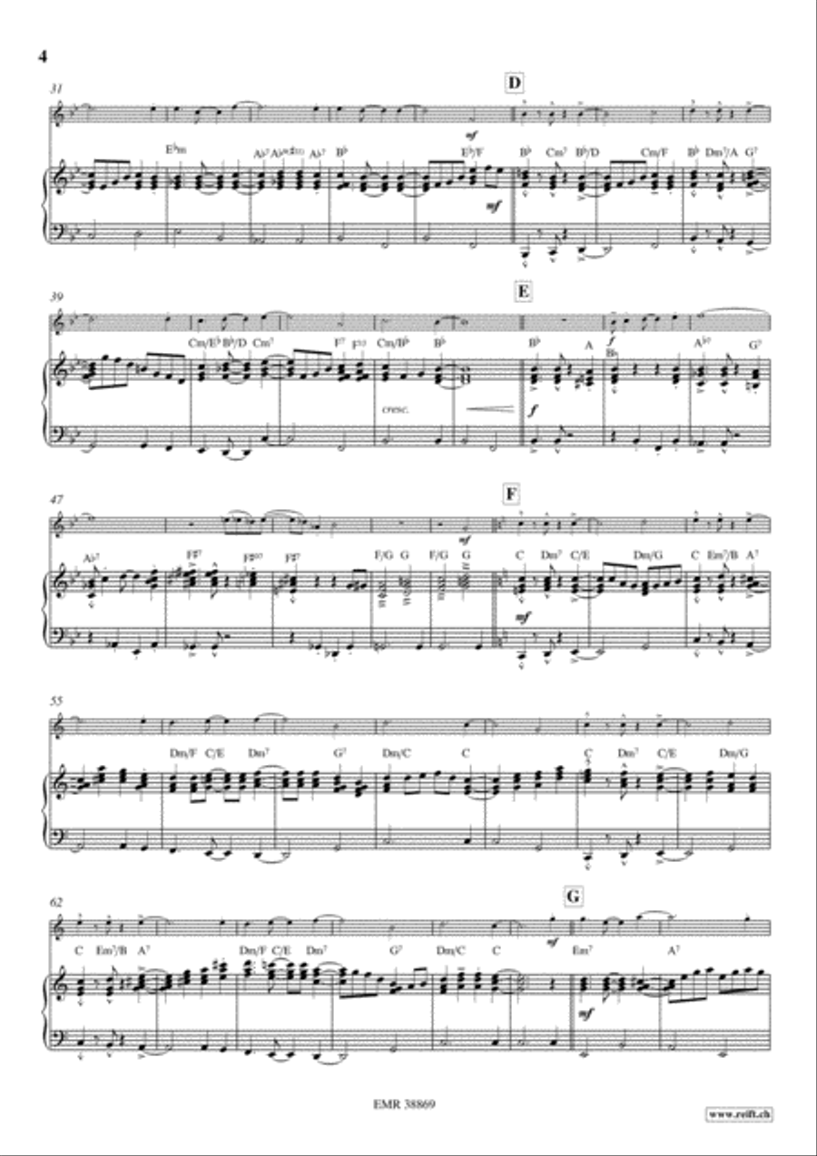 O Christmas Tree Piccolo scores gallery preview page 4