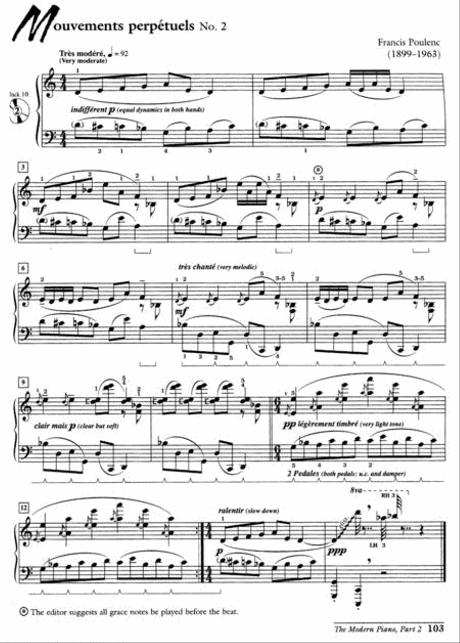 The Modern Piano: The Influence of Society, Style, and Musical trends on the Great Piano Composers Piano Solo scores gallery preview page 3