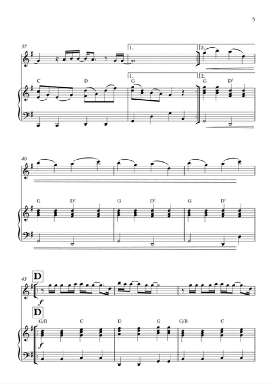 Goodness Of God Chamber Music scores gallery preview page 5
