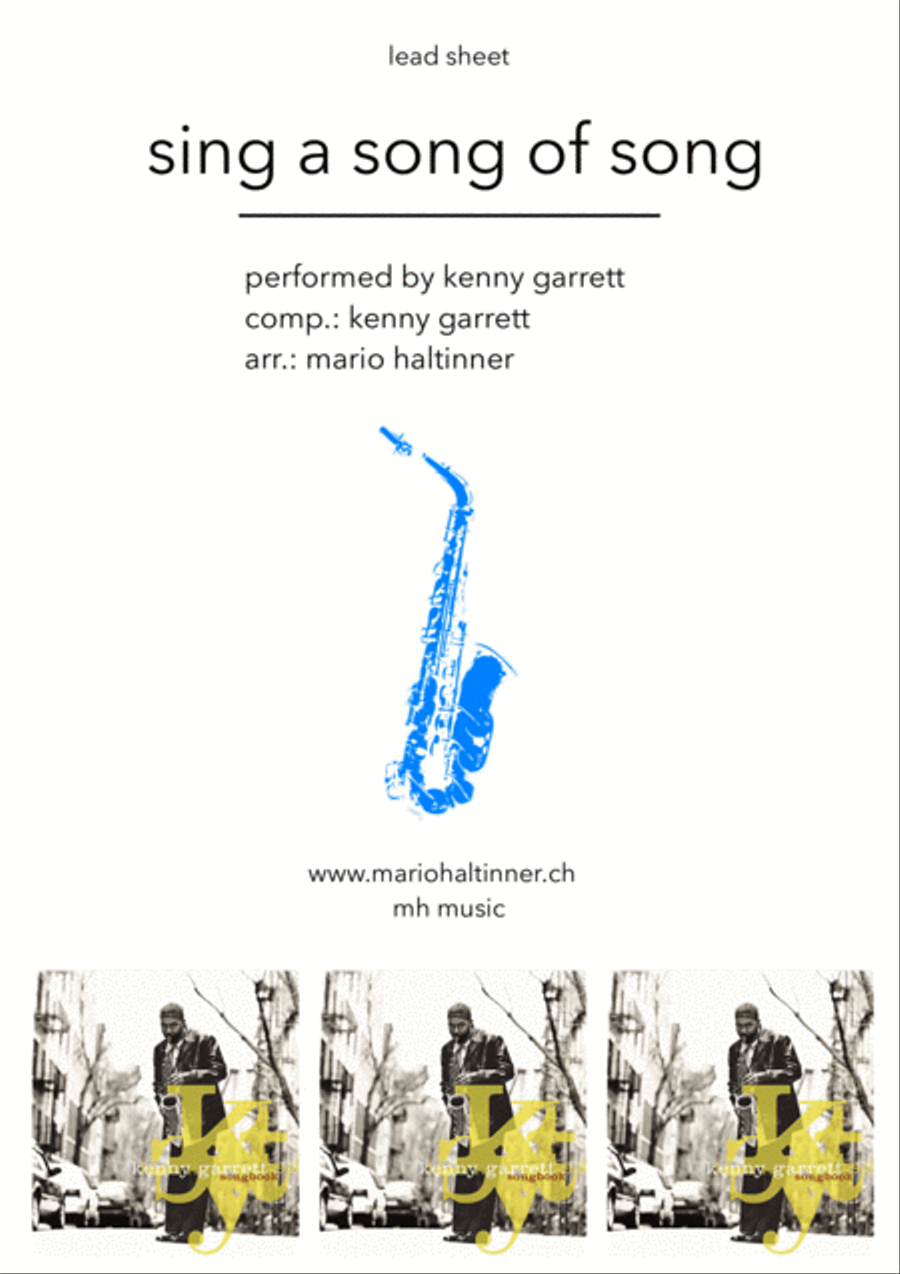 Sing A Song Of Song Piano scores gallery preview page 1